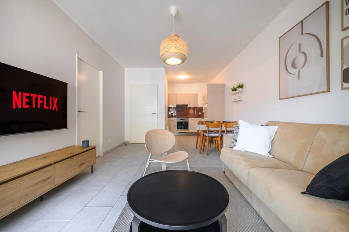 Apartament Le Coq Wagner - Garage - Swimming Pool Mentona Zewnętrze zdjęcie