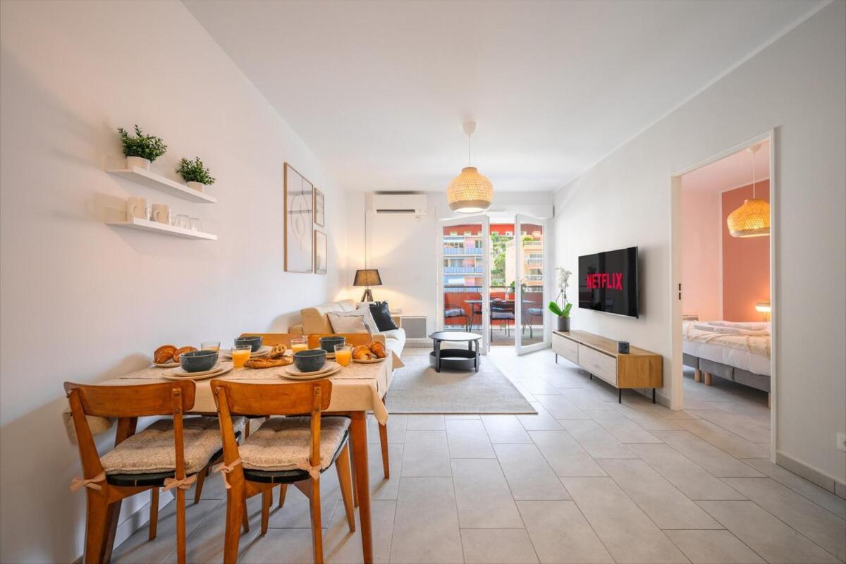 Apartament Le Coq Wagner - Garage - Swimming Pool Mentona Zewnętrze zdjęcie