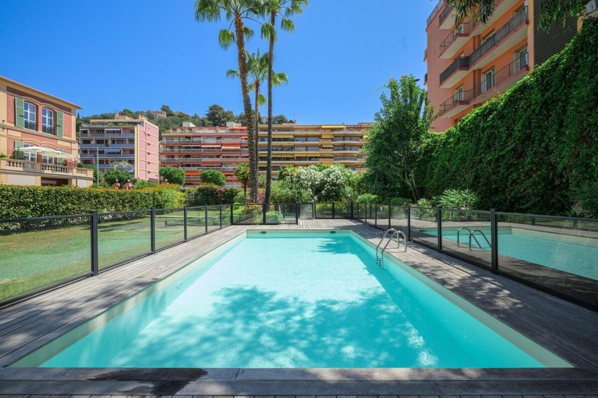 Apartament Le Coq Wagner - Garage - Swimming Pool Mentona Zewnętrze zdjęcie
